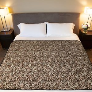 Leopard Waterproof BedMat (for messy love-making!)